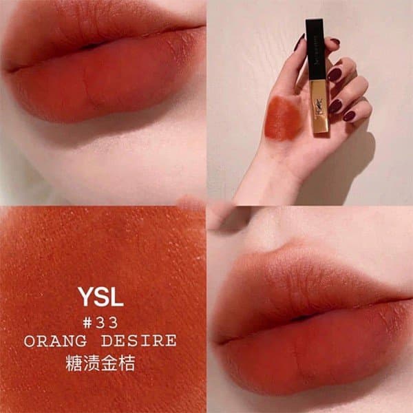 Son YSL 33 Orange Desire
