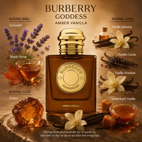 Nước Hoa Burberry Goddess Amber Vanilla Parfum 100ml Chính Hãng 12 Nước Hoa Burberry Goddess Amber Vanilla Parfum