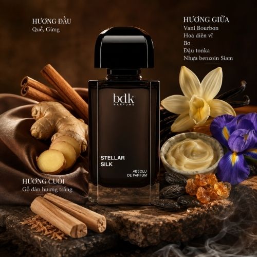 Nước Hoa BDK Parfums Stellar Silk Absolu De Parfum 100ml Chính Hãng 10 Nước Hoa BDK Parfums Stellar Silk Absolu De Parfum