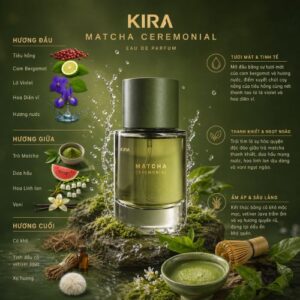Nước Hoa Kira Matcha Ceremonial EDP